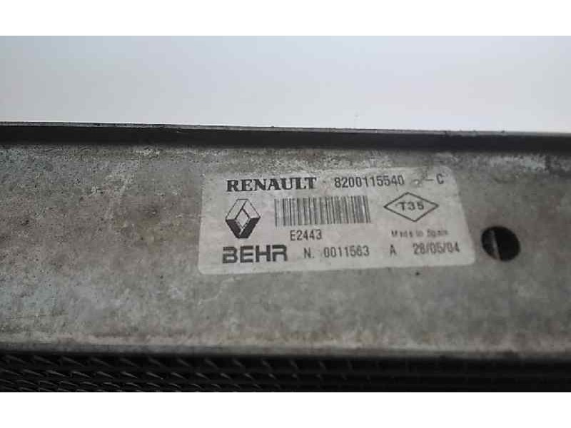 Recambio de intercooler para renault megane ii berlina 5p authentique referencia OEM IAM 8200115540C  