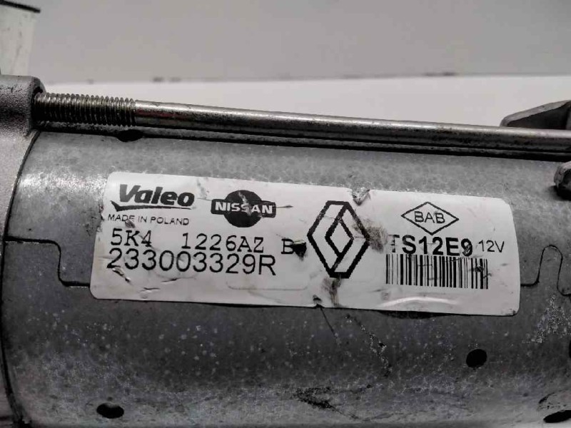 Recambio de motor arranque para renault clio iv dynamique referencia OEM IAM 233003329R 5K41226AZB 