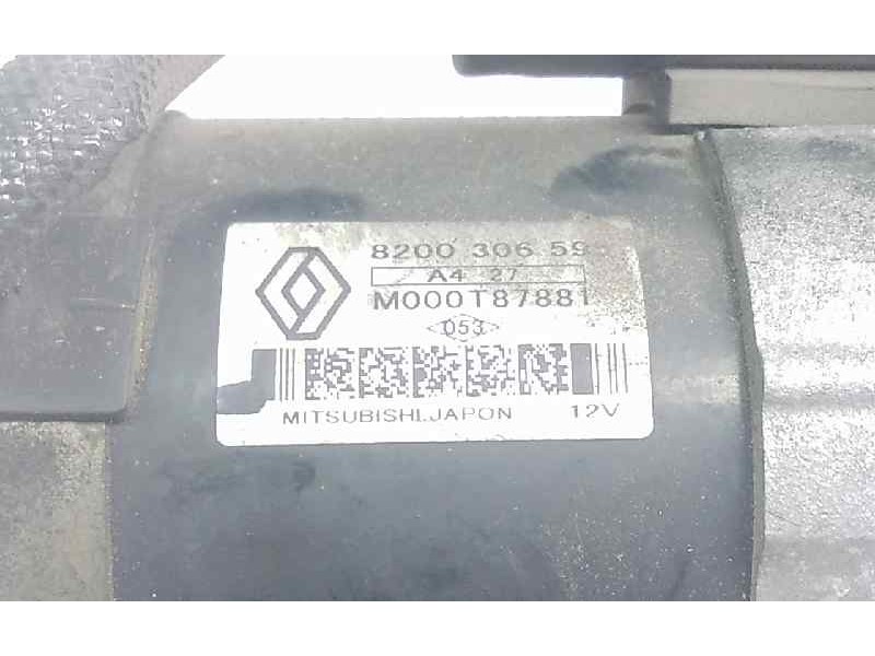 Recambio de motor arranque para renault megane ii berlina 5p authentique referencia OEM IAM 8200306595  