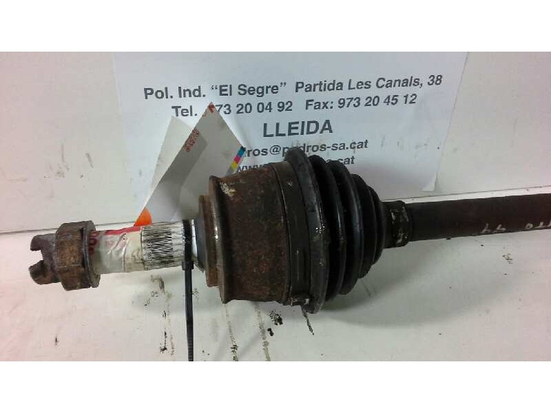 Recambio de transmision delantera izquierda para fiat punto berlina (188) 1.2 cat referencia OEM IAM 46307466  