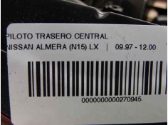 Recambio de piloto trasero central para nissan almera (n15) lx referencia OEM IAM    2