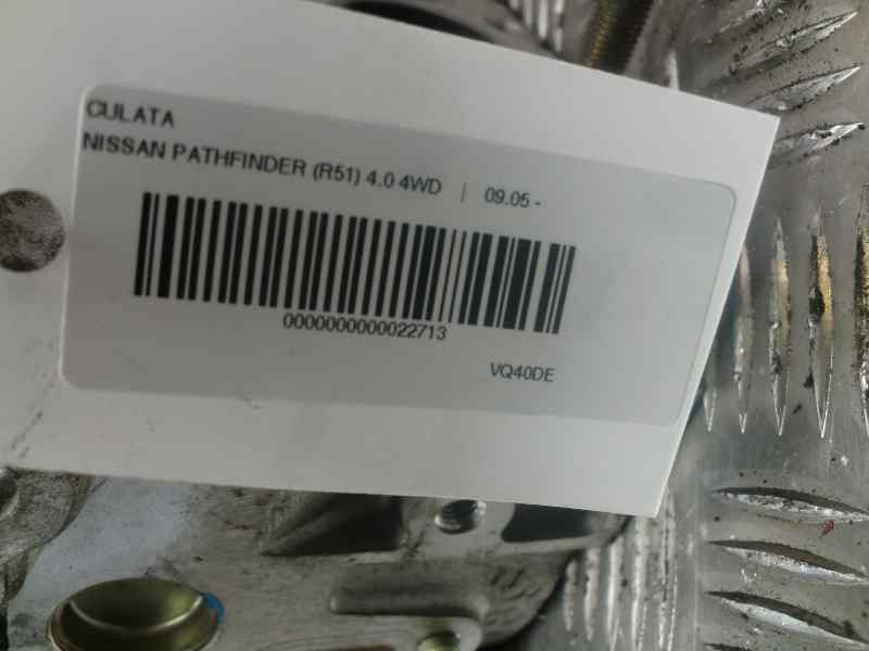 Recambio de culata para nissan pathfinder (r51) 4.0 v6 24v cat referencia OEM IAM REA2  118620