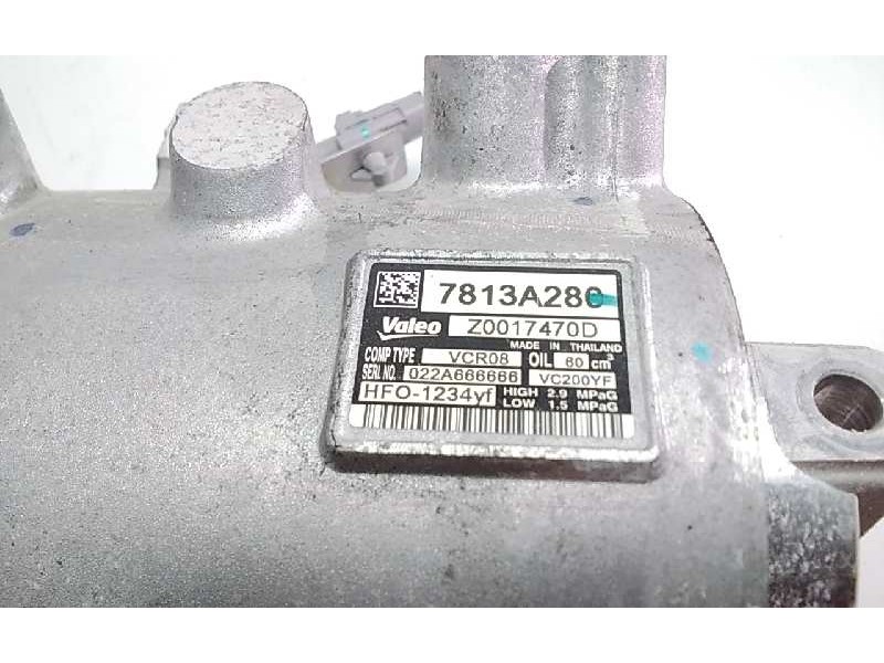 Recambio de compresor aire acondicionado para mitsubishi space star (a00) 1.2 referencia OEM IAM 7813A280  