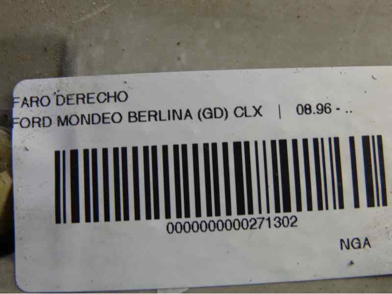 Recambio de faro derecho para ford mondeo berlina (gd) clx referencia OEM IAM 1053996  