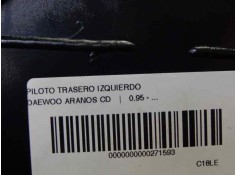 Recambio de piloto trasero izquierdo para daewoo aranos cd referencia OEM IAM 96185165   2