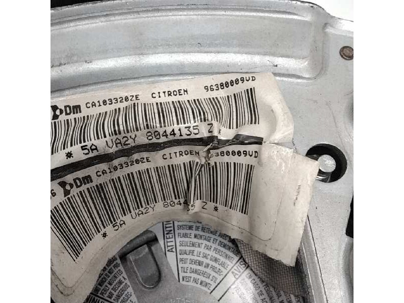 Recambio de airbag delantero izquierdo para citroen c2 empresa referencia OEM IAM 96380009VD  