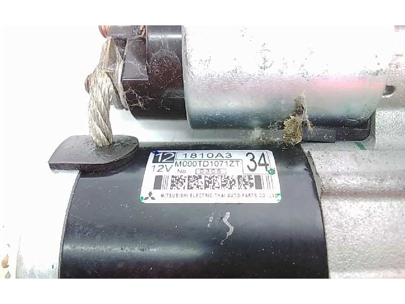 Recambio de motor arranque para mitsubishi space star (a00) 1.2 referencia OEM IAM 1810A334  