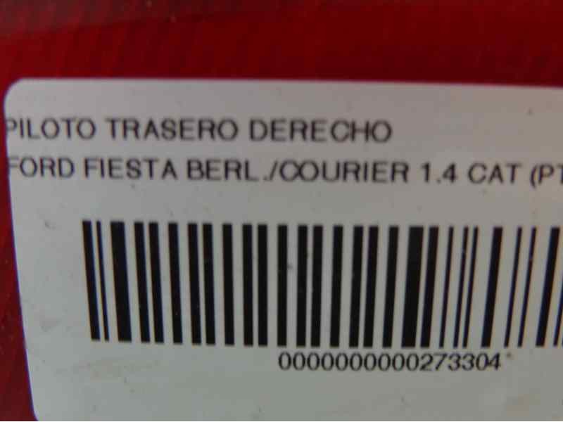 Recambio de piloto trasero derecho para ford fiesta berl./courier 1.4 cat (pt-e) referencia OEM IAM   