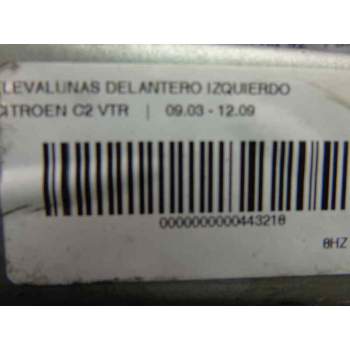Recambio de elevalunas delantero izquierdo para citroën c2 1.4 hdi referencia OEM IAM   