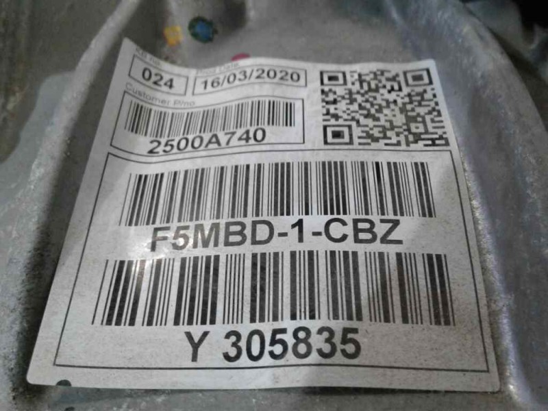 Recambio de caja cambios para mitsubishi space star (a00) 1.2 referencia OEM IAM F5MBD11CBZ  