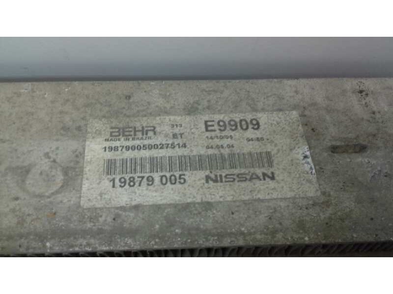 Recambio de intercooler para nissan atleon 110.56 referencia OEM IAM 19879005  