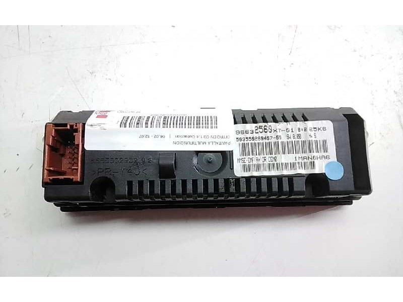 Recambio de pantalla multifuncion para citroen c3 1.4 collection referencia OEM IAM 98832560XT  