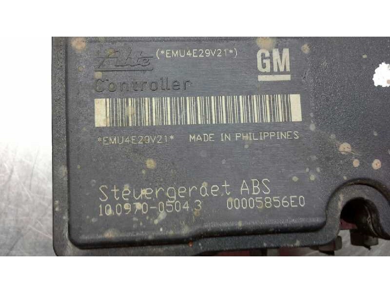 Recambio de abs para opel astra h berlina essentia referencia OEM IAM 10.0970-0507.3  