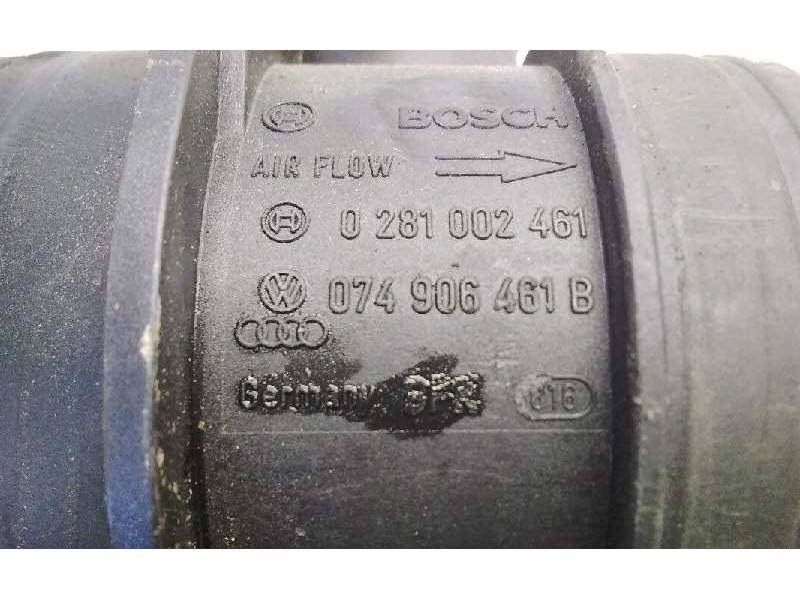 Recambio de caudalimetro para seat toledo (5p2) sport-up referencia OEM IAM 074906461B  
