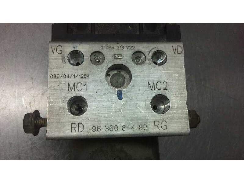 Recambio de centralita abs para citroen xsara berlina 2.0 hdi exclusive (66kw) referencia OEM IAM   