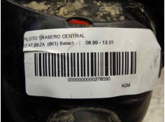 Recambio de piloto trasero central para seat ibiza (6k1) 1.9 sdi referencia OEM IAM    2