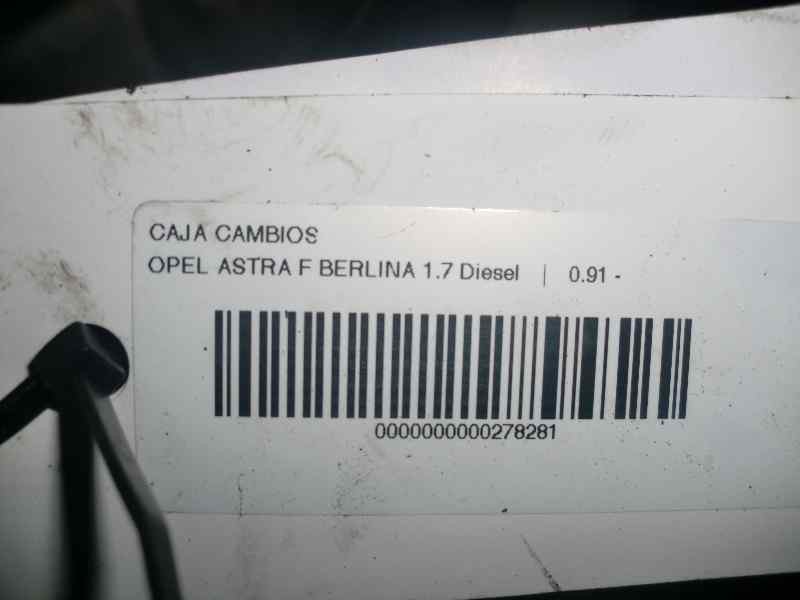 Recambio de caja cambios para opel astra f berlina 1.7 diesel referencia OEM IAM F13  