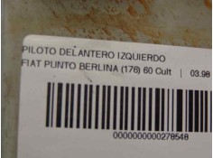 Recambio de piloto delantero izquierdo para fiat punto berlina (176) 60 cult referencia OEM IAM 0007732480   2
