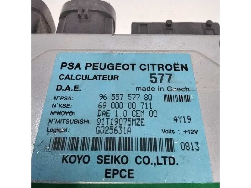 Recambio de centralita check control para citroen c3 hdi 70 furio referencia OEM IAM 9655757780  