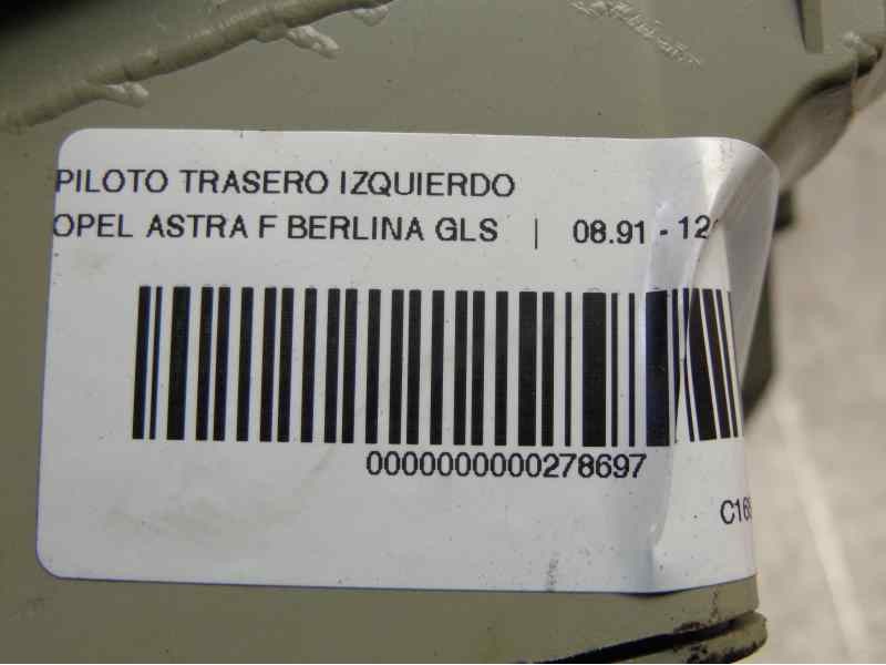 Recambio de piloto trasero izquierdo para opel astra f berlina 1.6 16v referencia OEM IAM   