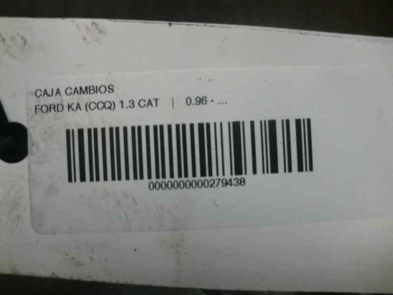Recambio de caja cambios para ford ka (ccq) 1.3 cat referencia OEM IAM 97WT7002EJ  