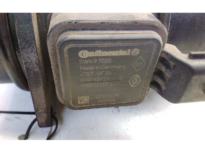 Recambio de caudalimetro para renault trafic combi (ab 4.01) 2.0 dci diesel fap cat referencia OEM IAM 8200651315  