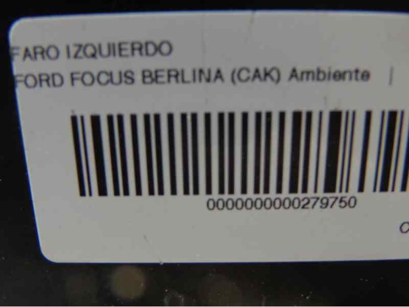 Recambio de faro izquierdo para ford focus berlina (cak) ambiente referencia OEM IAM 1152091  