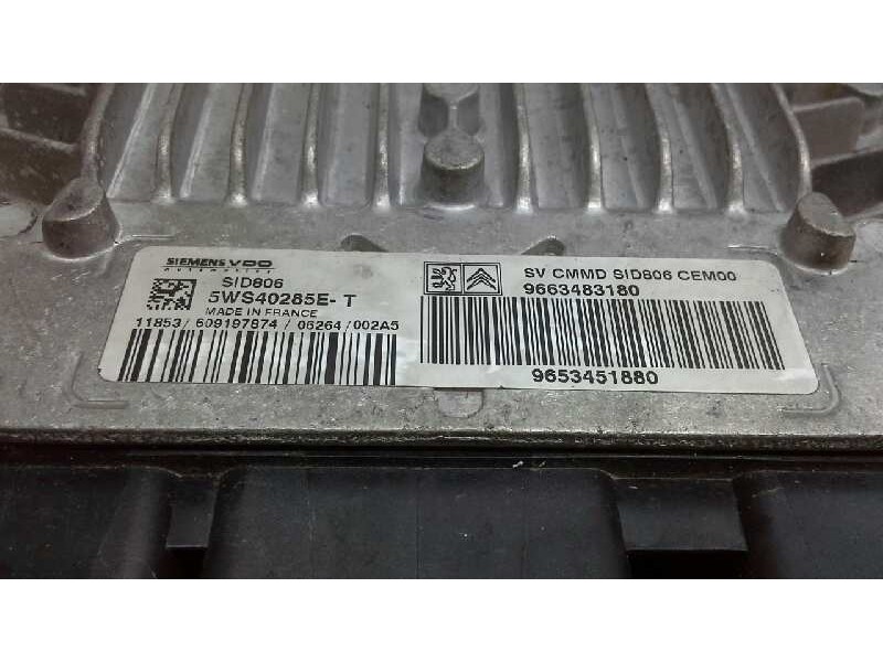 Recambio de centralita motor uce para citroen c2 vtr referencia OEM IAM 192917 324 