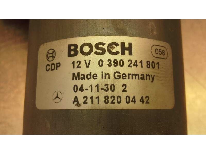 Recambio de motor limpia delantero para mercedes clase e (w211) berlina e 320 cdi (211.026) referencia OEM IAM 0390241801  