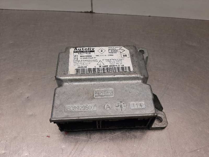 Recambio de centralita airbag para peugeot 308 1.6 16v hdi referencia OEM IAM 9665100080 610714900 
