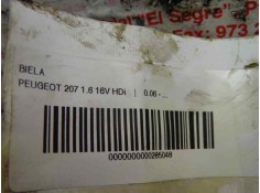 Recambio de biela para peugeot 207 1.6 16v hdi referencia OEM IAM    2