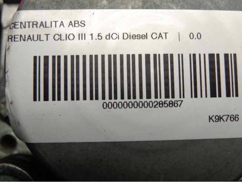Recambio de centralita abs para renault clio iii 1.5 dci diesel cat referencia OEM IAM   