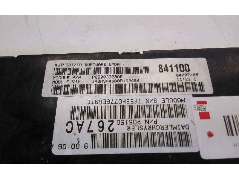 Recambio de centralita motor uce para chrysler grand voyager lx referencia OEM IAM 841100  