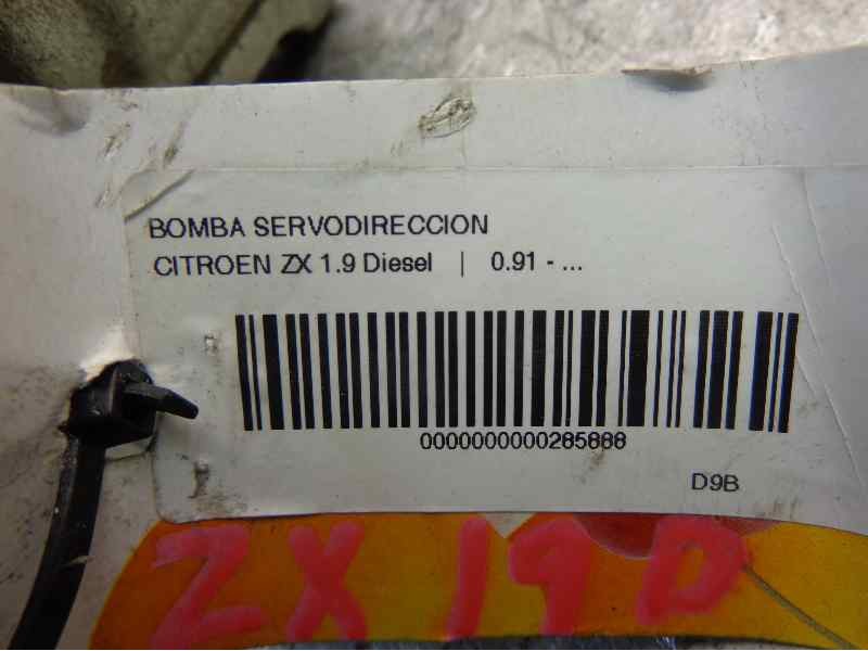 Recambio de bomba servodireccion para citroen zx 1.9 diesel referencia OEM IAM   