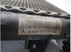 Recambio de radiador agua para mercedes clase a (w168) 160 cdi (168.007) referencia OEM IAM A1685001702   2