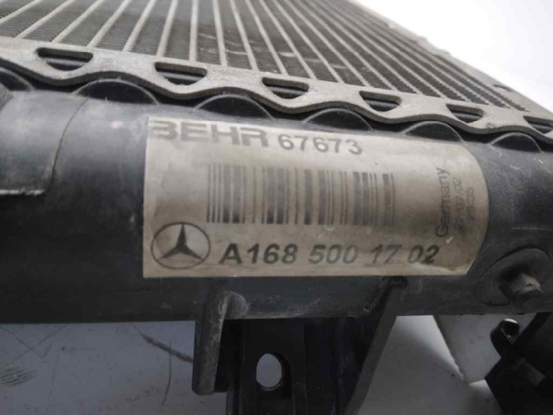 Recambio de radiador agua para mercedes clase a (w168) 160 cdi (168.007) referencia OEM IAM A1685001702  