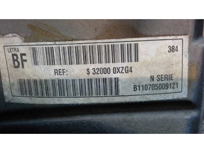 Recambio de caja cambios g para nissan navara pick-up (d40m) referencia OEM IAM OXZG4 NV 97354