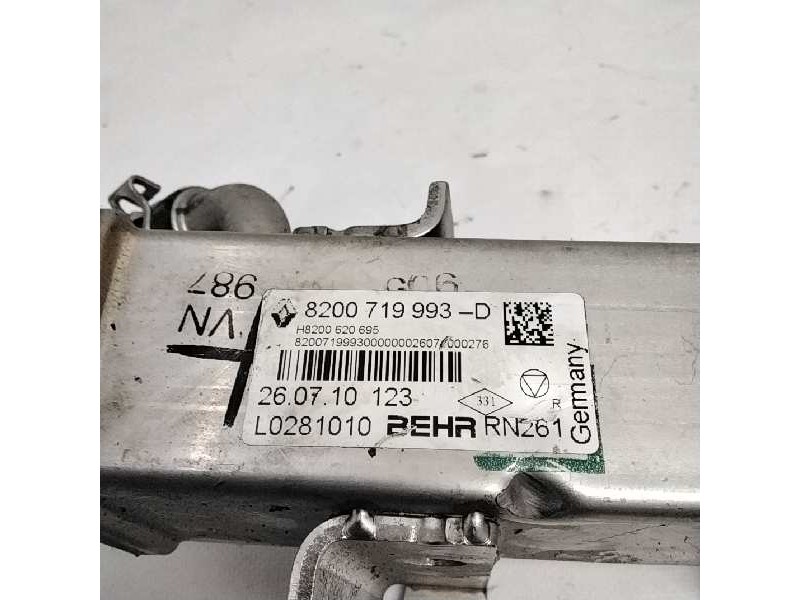 Recambio de enfriador de gases para renault trafic combi (ab 4.01) referencia OEM IAM 8200719993  