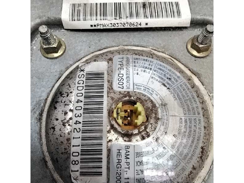 Recambio de airbag delantero izquierdo para nissan micra (k12e) visia referencia OEM IAM 48470AX600  