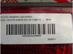 Recambio de piloto trasero izquierdo para opel vectra b berlina básico referencia OEM IAM 09119527   2