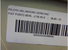 Recambio de piloto delantero derecho para fiat punto berl. (176) 55 s referencia OEM IAM 0007732479   2