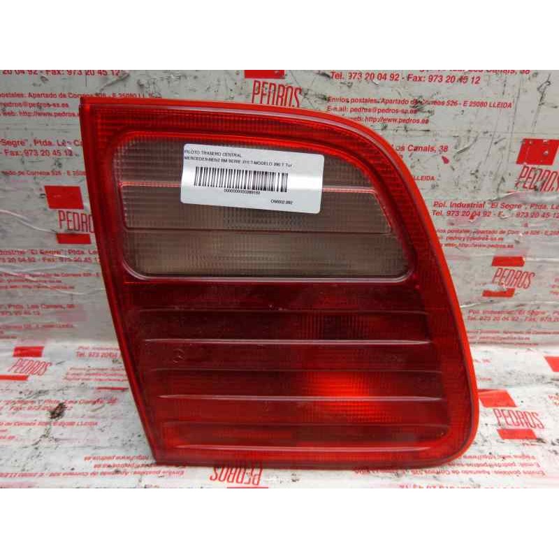 Recambio de piloto trasero central para mercedes clase e (w210) familiar 290 t turbodiesel (210.217) referencia OEM IAM   