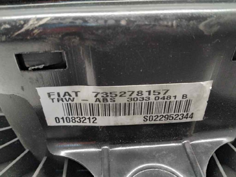 Recambio de airbag delantero izquierdo para fiat punto berlina (188) 1.2 8v referencia OEM IAM 7352678157  