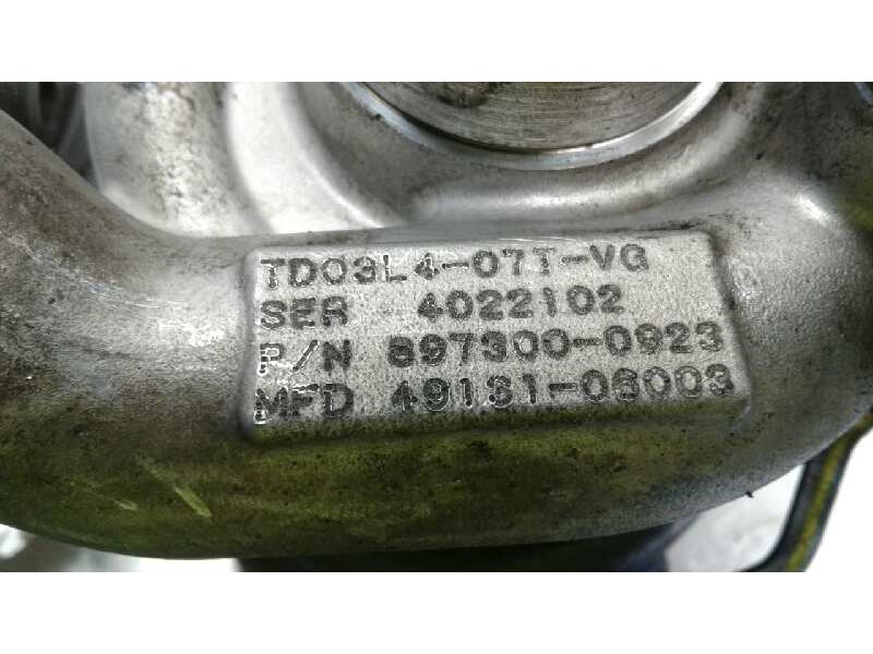 Recambio de turbocompresor para opel meriva enjoy referencia OEM IAM 4022102  