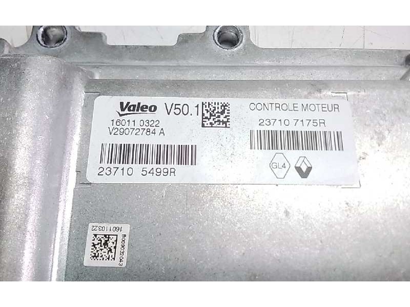 Recambio de centralita motor uce para dacia sandero laureate referencia OEM IAM 237107175R  
