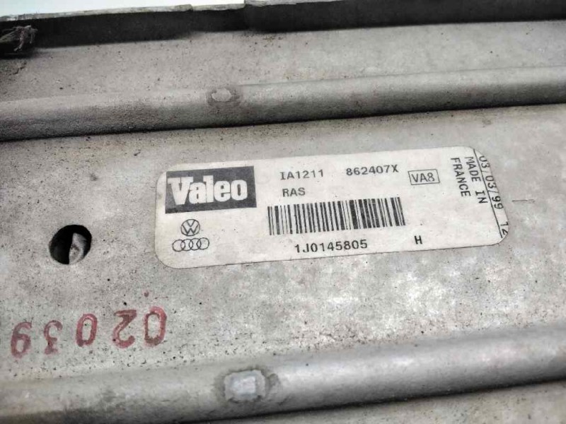 Recambio de intercooler para seat toledo (1m2) stella referencia OEM IAM 1J0145805H  