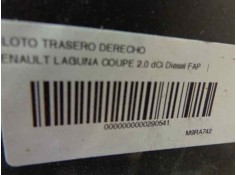 Recambio de piloto trasero derecho para renault laguna coupe 2.0 dci diesel fap referencia OEM IAM    2