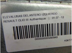 Recambio de elevalunas delantero izquierdo para renault clio iii 1.5 dci diesel cat referencia OEM IAM    2