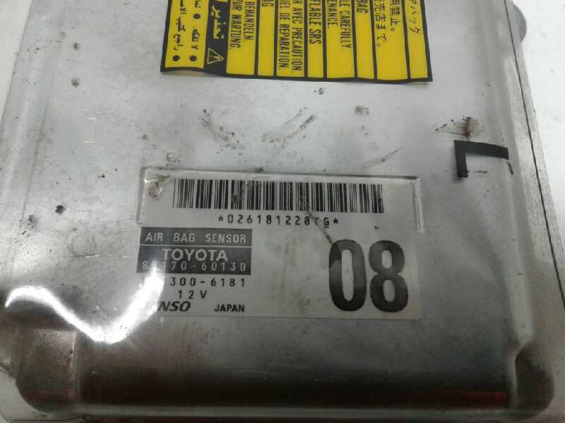 Recambio de centralita airbag para toyota land cruiser (j12) 3.0 turbodiesel referencia OEM IAM   