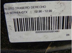 Recambio de piloto trasero derecho para kia sephia gtx referencia OEM IAM 0K24J51150B   2